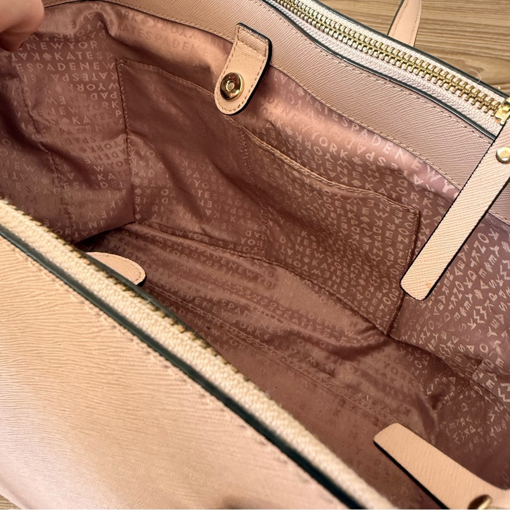 Kate Spade Laurel Way Leighann Satchel – Pink Blush – NWT – Retail $429 - Picture 9 of 15